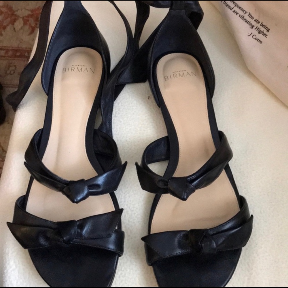 Toe up Alexandre Birdman Black sandals